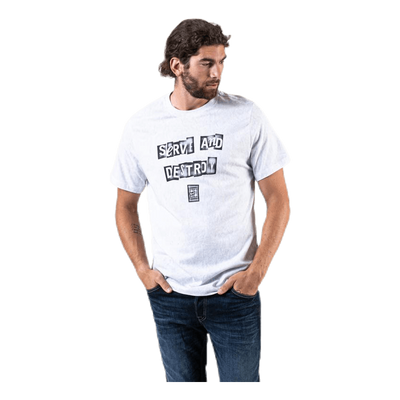 Court Wimbledon Tee GFX White