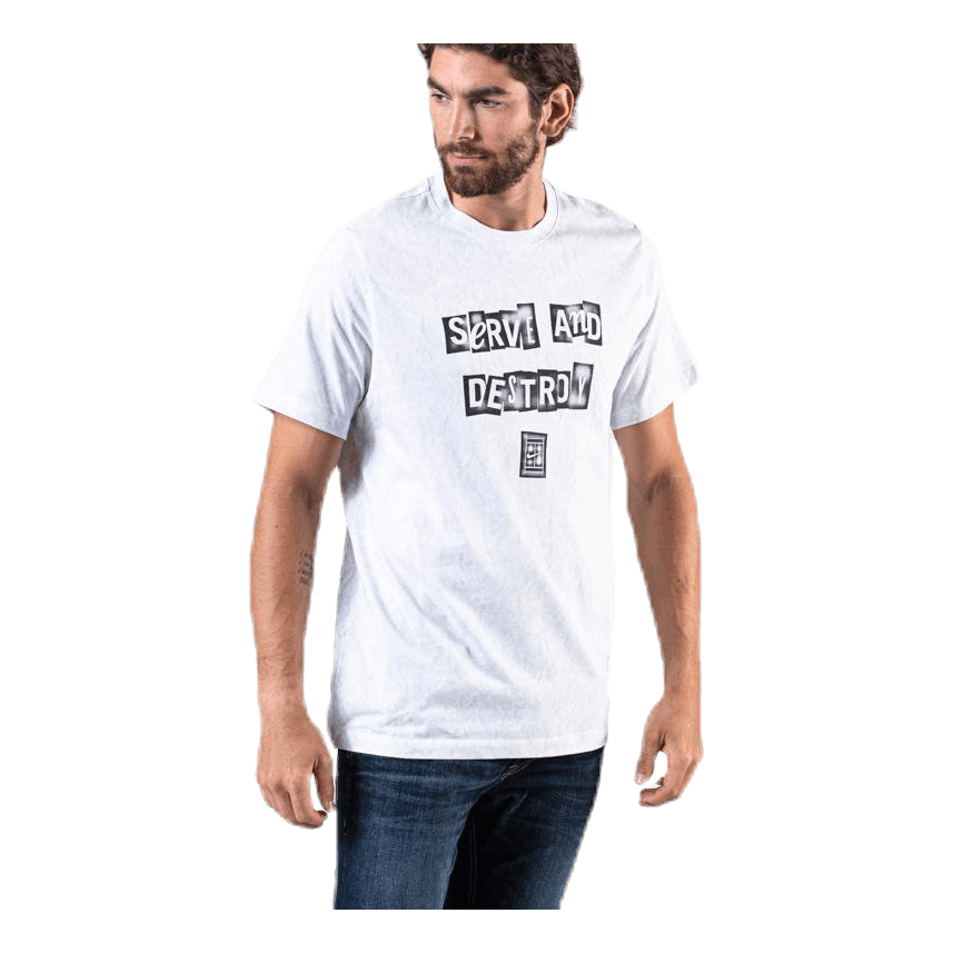 Court Wimbledon Tee GFX White