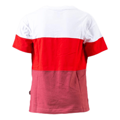 Boys Air Top SS White/Red