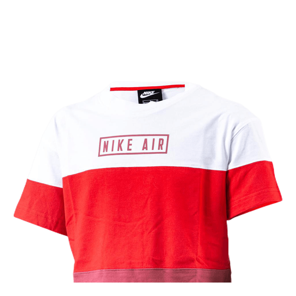 Boys Air Top SS White/Red