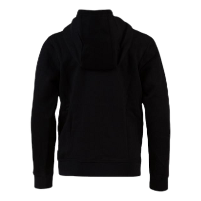 Sportswear Club Big Kids' Full-Zip Hoodie BLACK/BLACK/WHITE