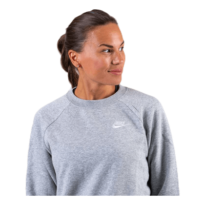 Nsw Essential Crew Flc White/Grey