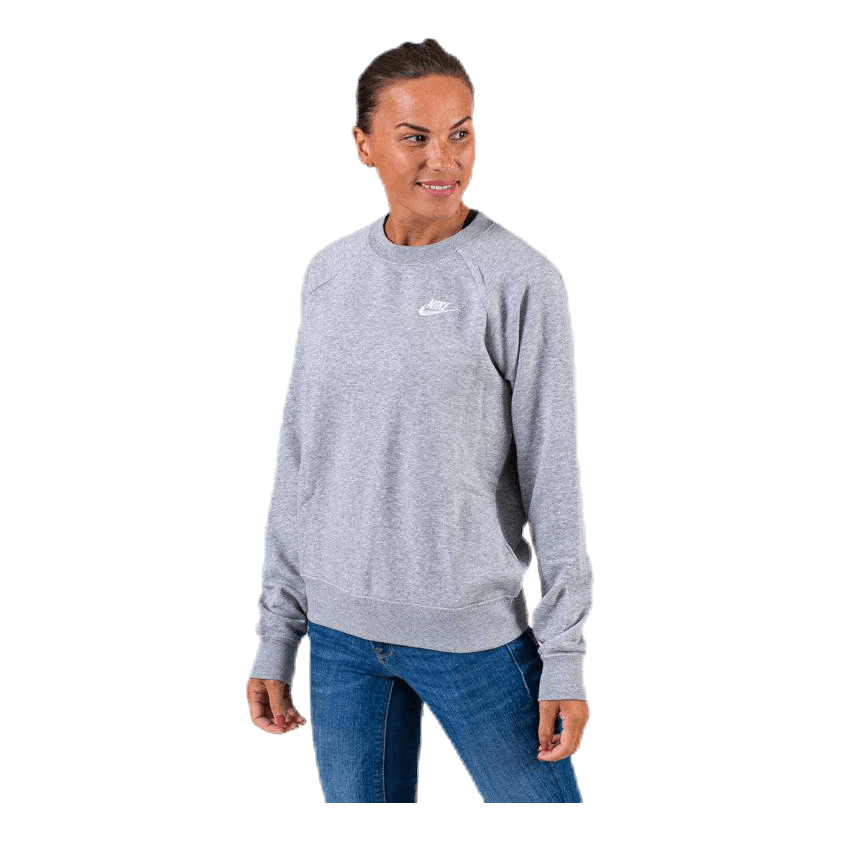 Nsw Essential Crew Flc White/Grey
