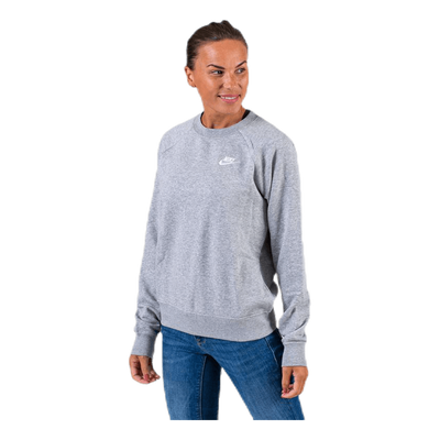 Nsw Essential Crew Flc White/Grey