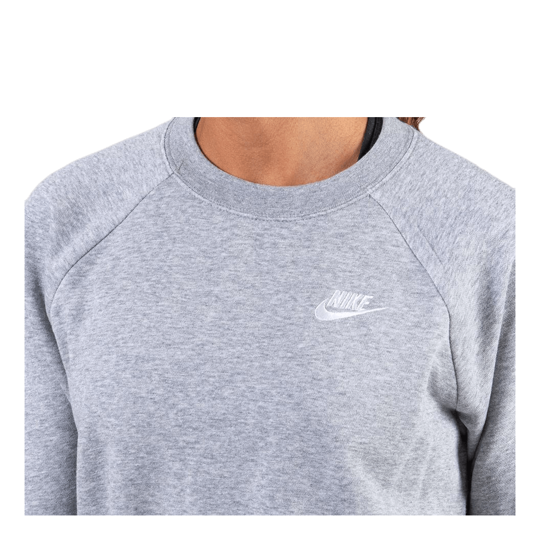 Nsw Essential Crew Flc White/Grey