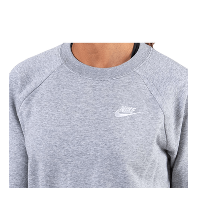 Nsw Essential Crew Flc White/Grey