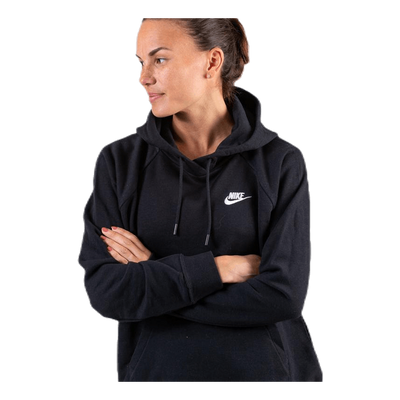 Essential Hoodie White/Black