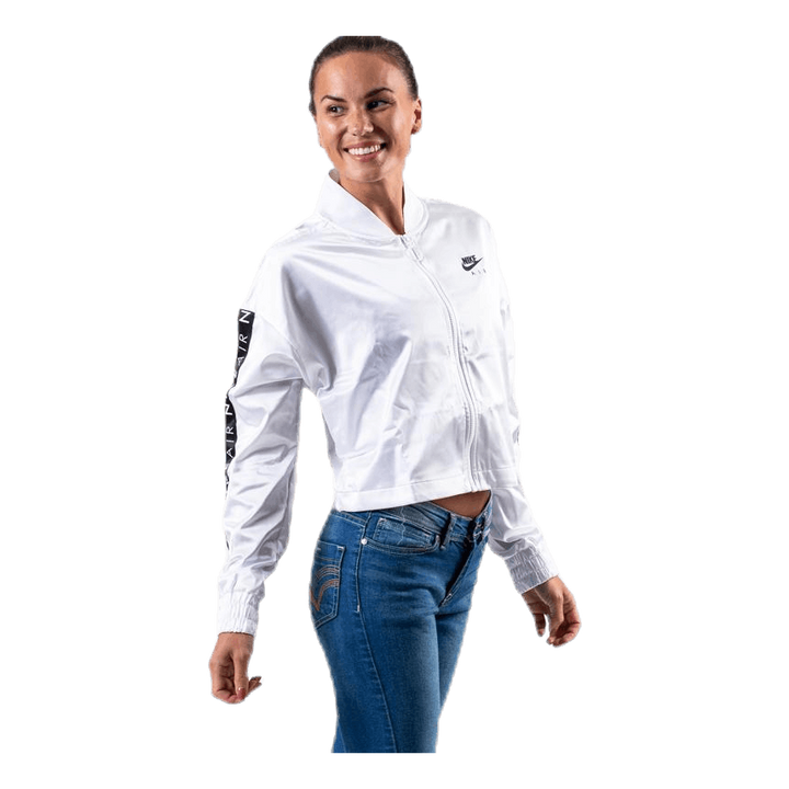 Nsw Air Satin Track Jacket White