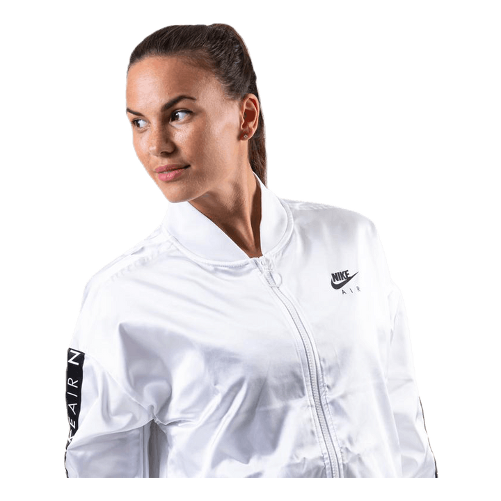 Nsw Air Satin Track Jacket White