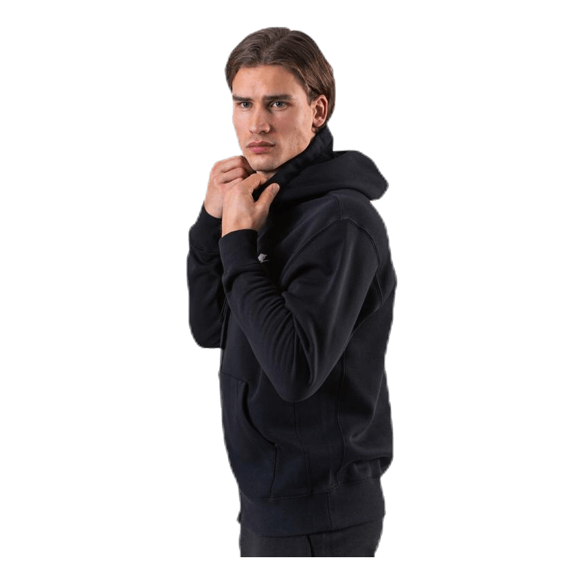 Sportswear Club Fleece Men's Full-Zip Hoodie BLACK/BLACK/WHITE