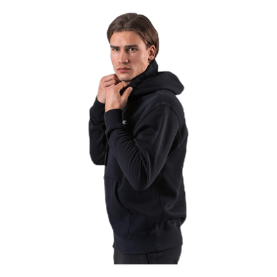 Sportswear Club Fleece Men's Full-Zip Hoodie BLACK/BLACK/WHITE