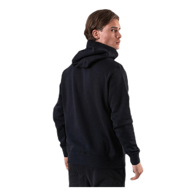 Sportswear Club Fleece Men's Full-Zip Hoodie BLACK/BLACK/WHITE