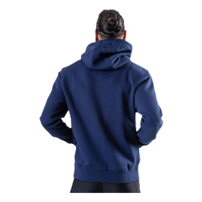 Sportswear Club Fleece Men's Full-Zip Hoodie MIDNIGHT NAVY/MIDNIGHT NAVY/WHITE