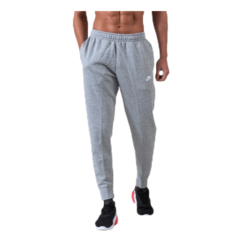 Sportswear Club Fleece Joggers DK GREY HEATHER/MATTE SILVER/WHITE