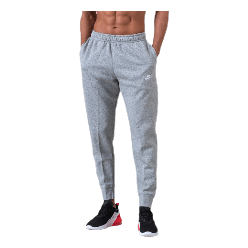 Sportswear Club Fleece Joggers DK GREY HEATHER/MATTE SILVER/WHITE