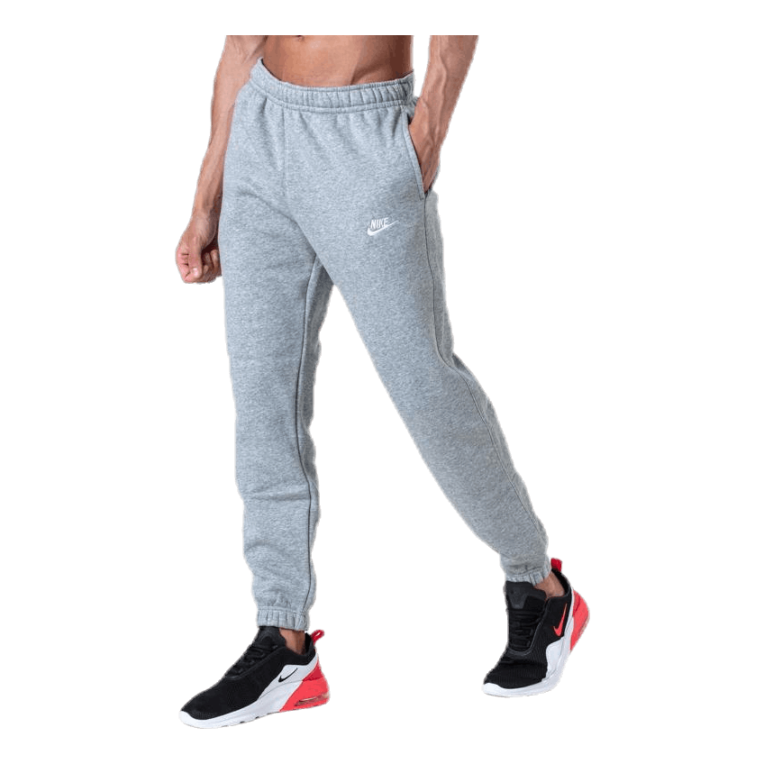 Sportswear Club Fleece Men's Pants DK GREY HEATHER/MATTE SILVER/WHITE