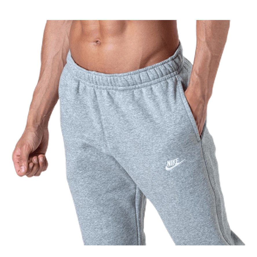 Sportswear Club Fleece Men's Pants DK GREY HEATHER/MATTE SILVER/WHITE