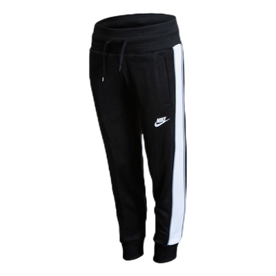 Girls Heritage Pants White/Black