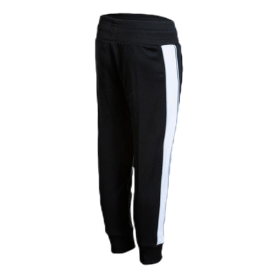 Girls Heritage Pants White/Black