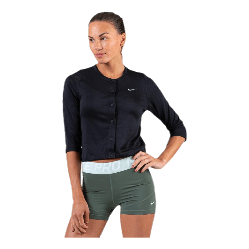 Court Cardigan White/Black