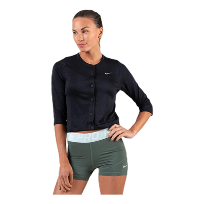 Court Cardigan White/Black