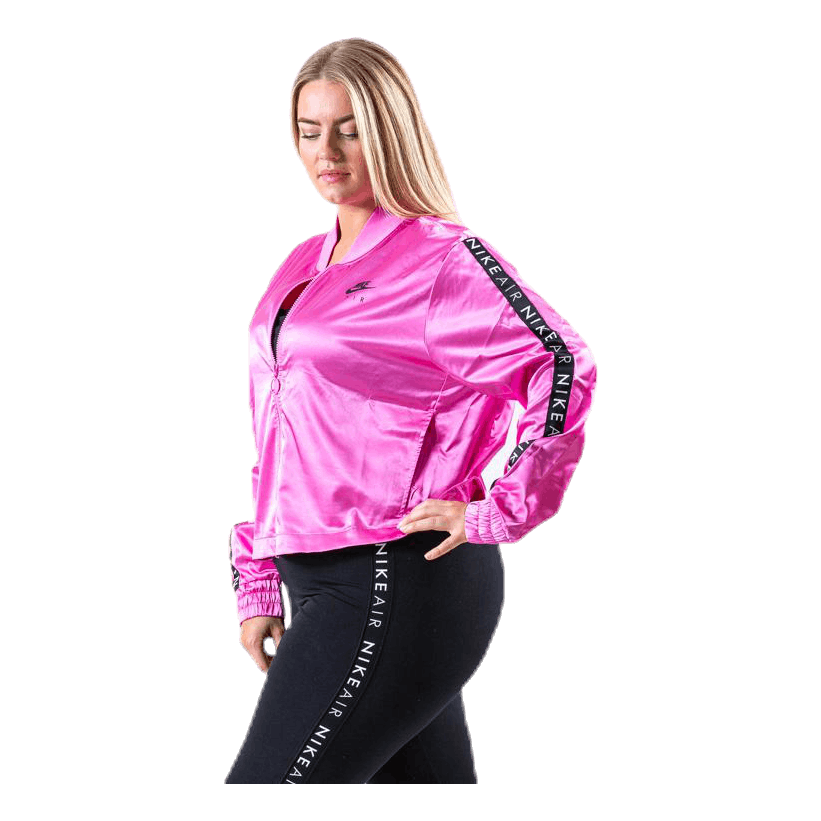 Nsw Air Track Jacket Satin Plus Pink