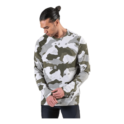 Dri-FIT LS Camo Beige