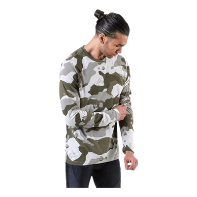 Dri-FIT LS Camo Beige