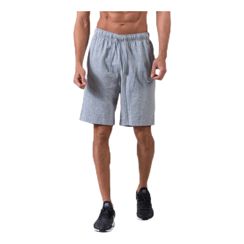 Sportswear Club Men’s Shorts DK GREY HEATHER/WHITE