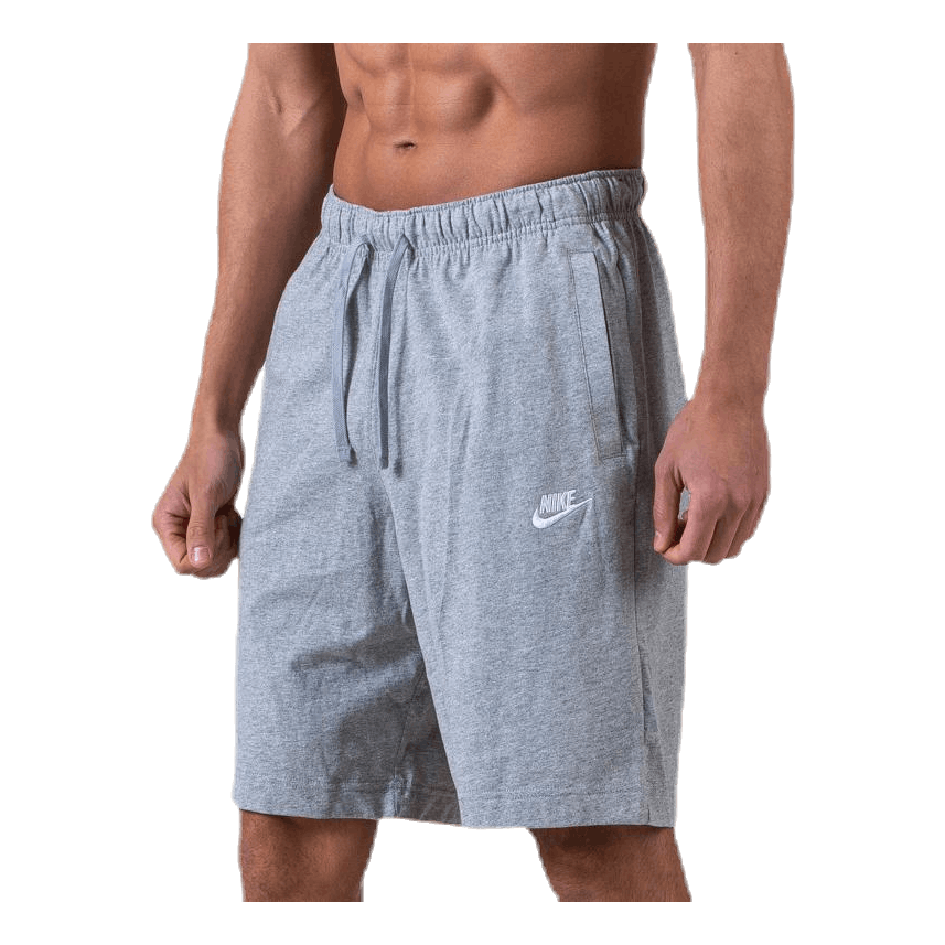 Sportswear Club Men’s Shorts DK GREY HEATHER/WHITE