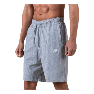 Sportswear Club Men’s Shorts DK GREY HEATHER/WHITE