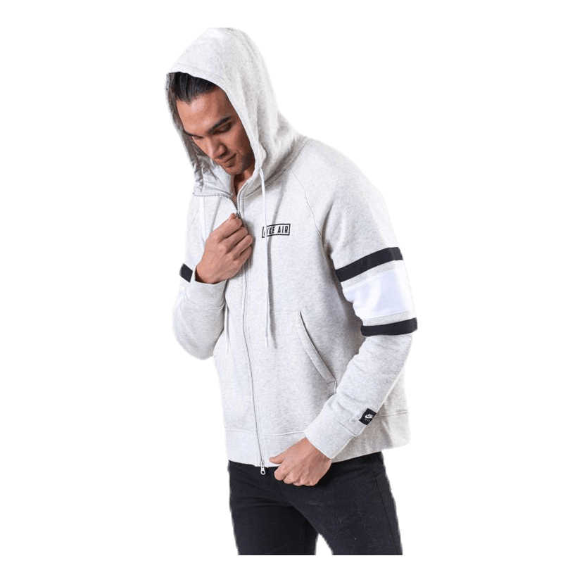 Air Hoodie  White/Grey