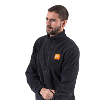 JDI Polar Fleece Jacket White/Black