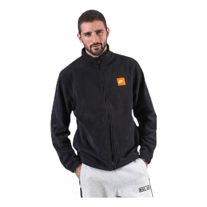 JDI Polar Fleece Jacket White/Black