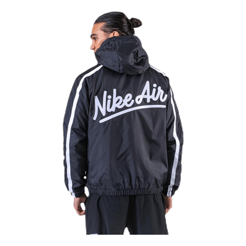 Nike air black and white jacket hotsell