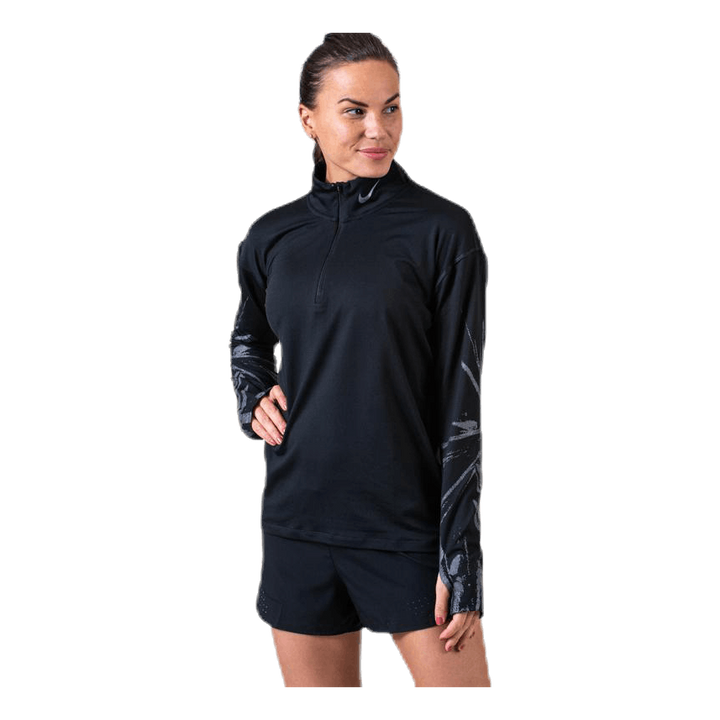 Element Flsh Half-Zip Black/Silver
