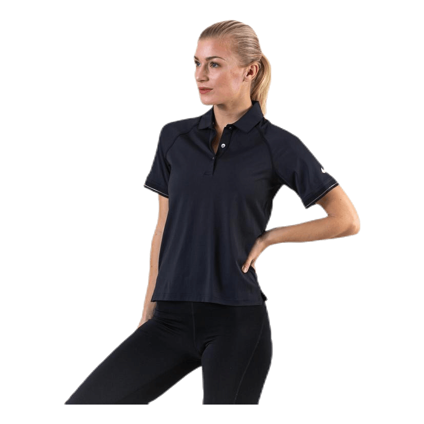 Court Polo White/Black