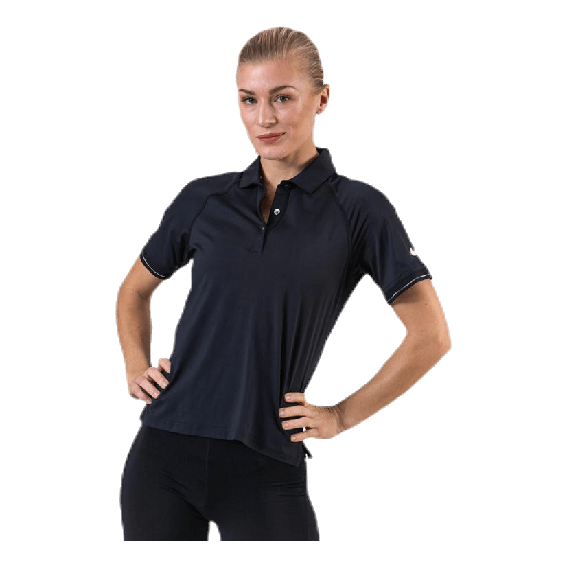 Court Polo White/Black