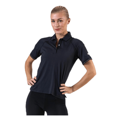 Court Polo White/Black