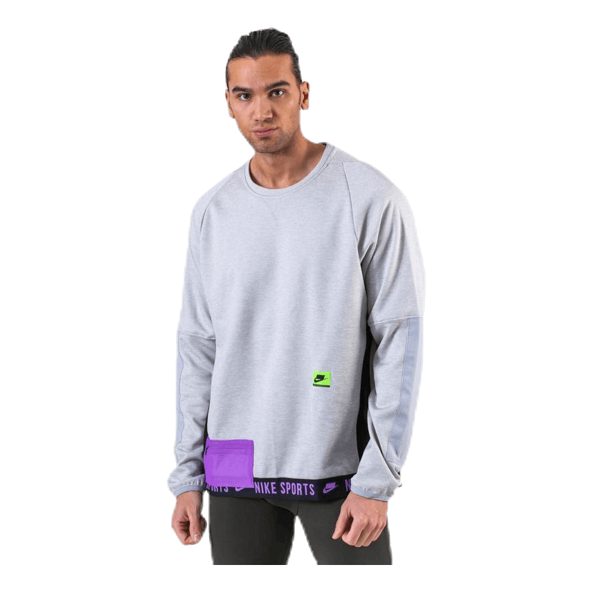 Therma Crew LS  Grey