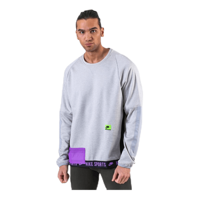 Therma Crew LS  Grey