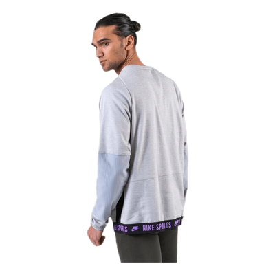 Therma Crew LS  Grey
