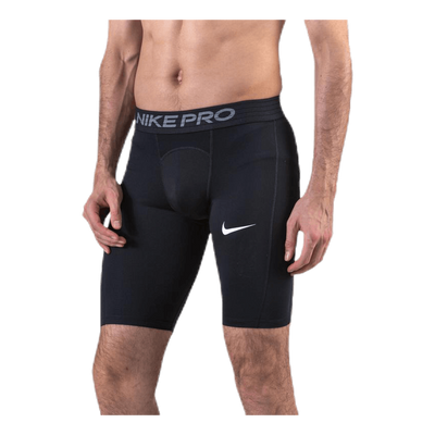 Pro Long Shorts White/Black