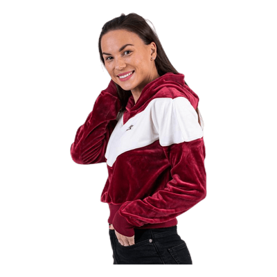 Heritage Hoodie Plush Red
