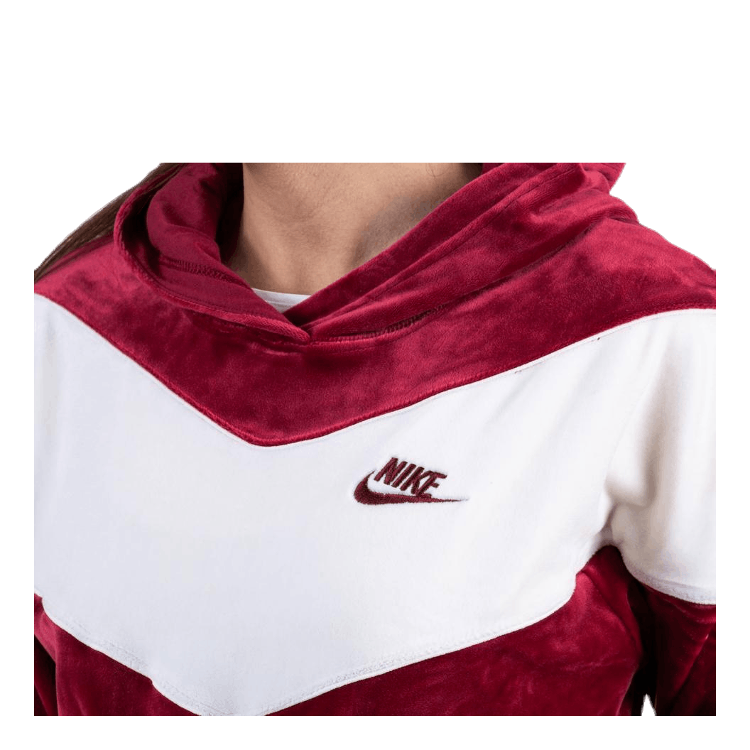 Heritage Hoodie Plush Red