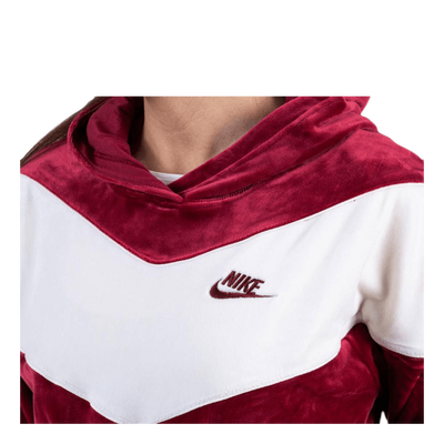 Heritage Hoodie Plush Red