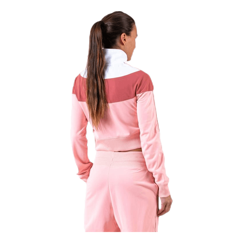 nike track jacket pink