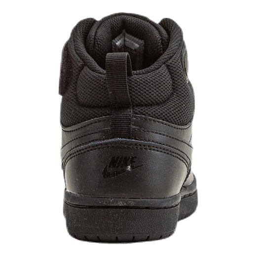 Court Borough Mid 2 Little Kids' Shoes BLACK/BLACK-BLACK