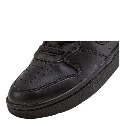 Court Borough Mid 2 Little Kids' Shoes BLACK/BLACK-BLACK