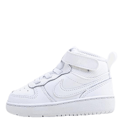 Court Borough Mid 2 Baby/Toddler Shoes WHITE/WHITE-WHITE